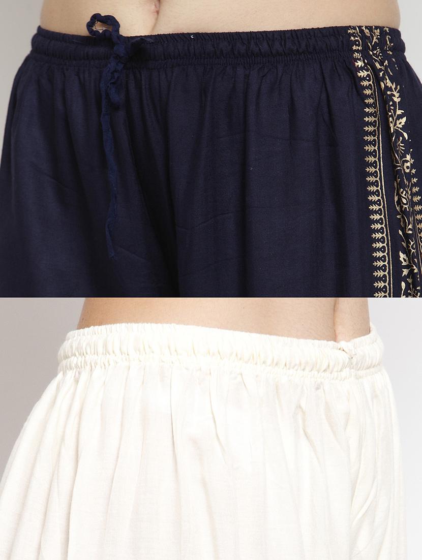 set of 2 pcs printed palazzo - 18412710 - Standard Image - 3