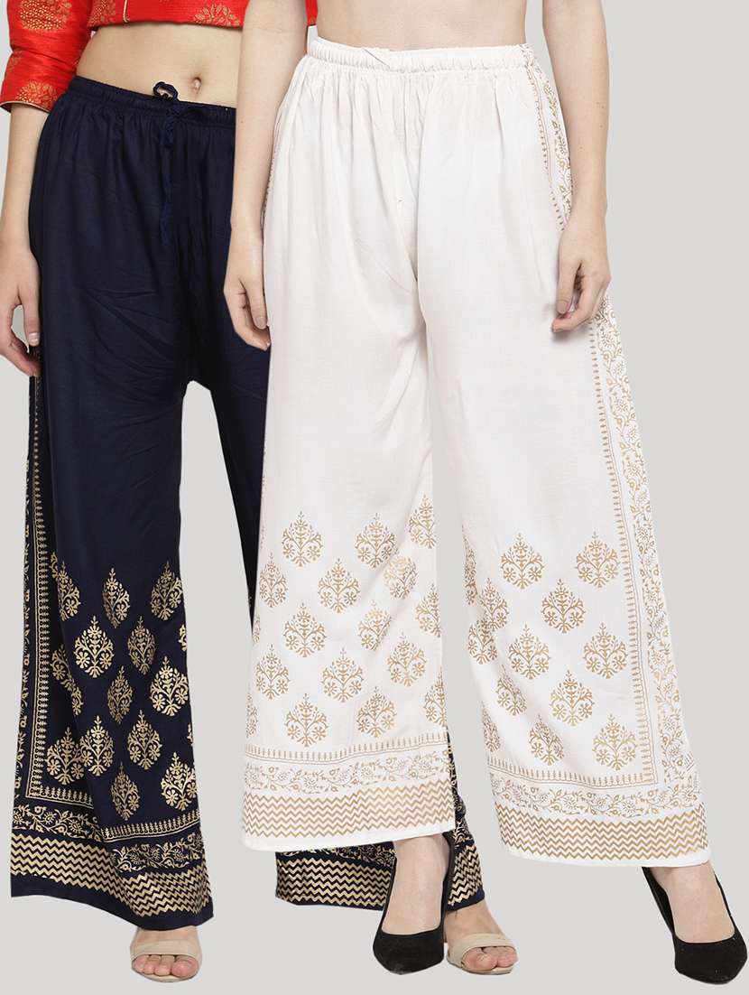 set of 2 pcs printed palazzo