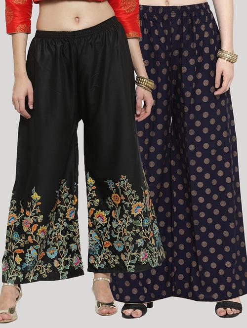 set of 2 pcs printed palazzo - 18412731 - Standard Image - 0