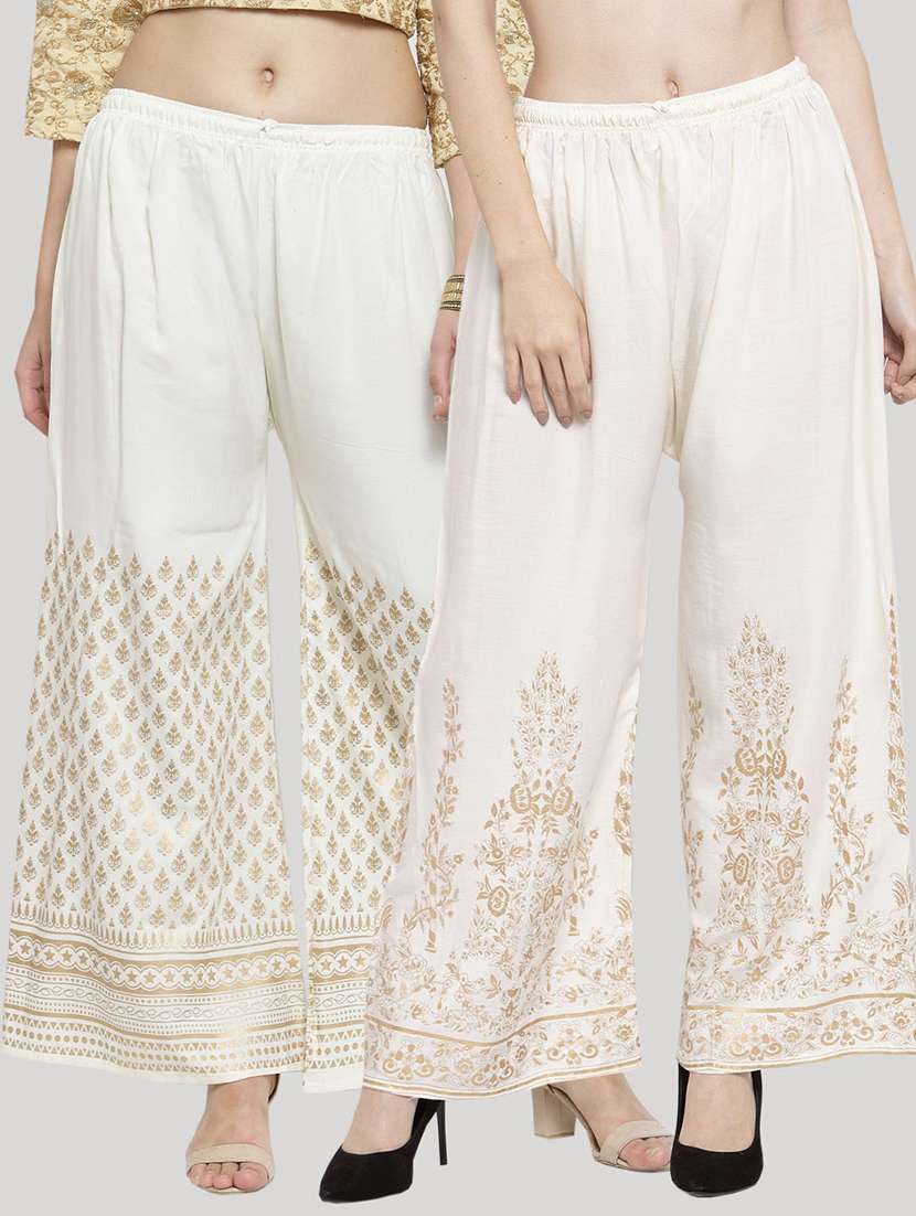 set of 2 pcs printed palazzo