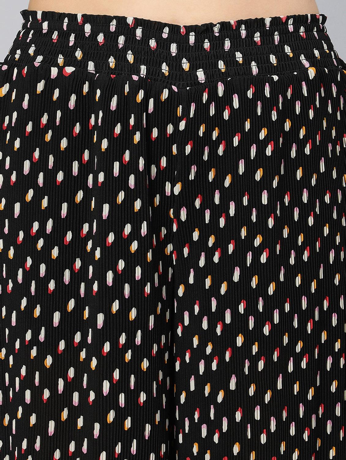 printed flat front trouser - 18412914 - Standard Image - 5