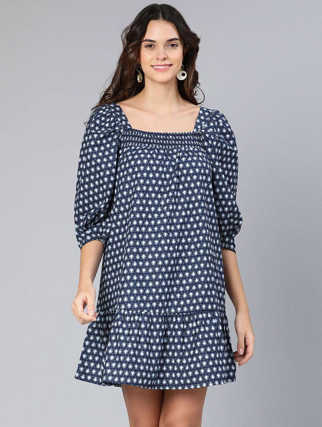 women's tiered dress tie & dye dress - 18412918 - Zoom Image - 0