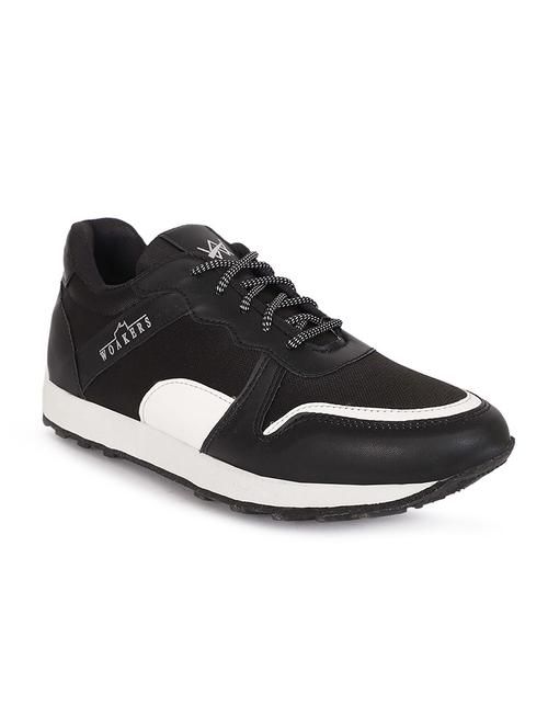 black   lace up sport shoe - 18413154 -  Standard Image - 0
