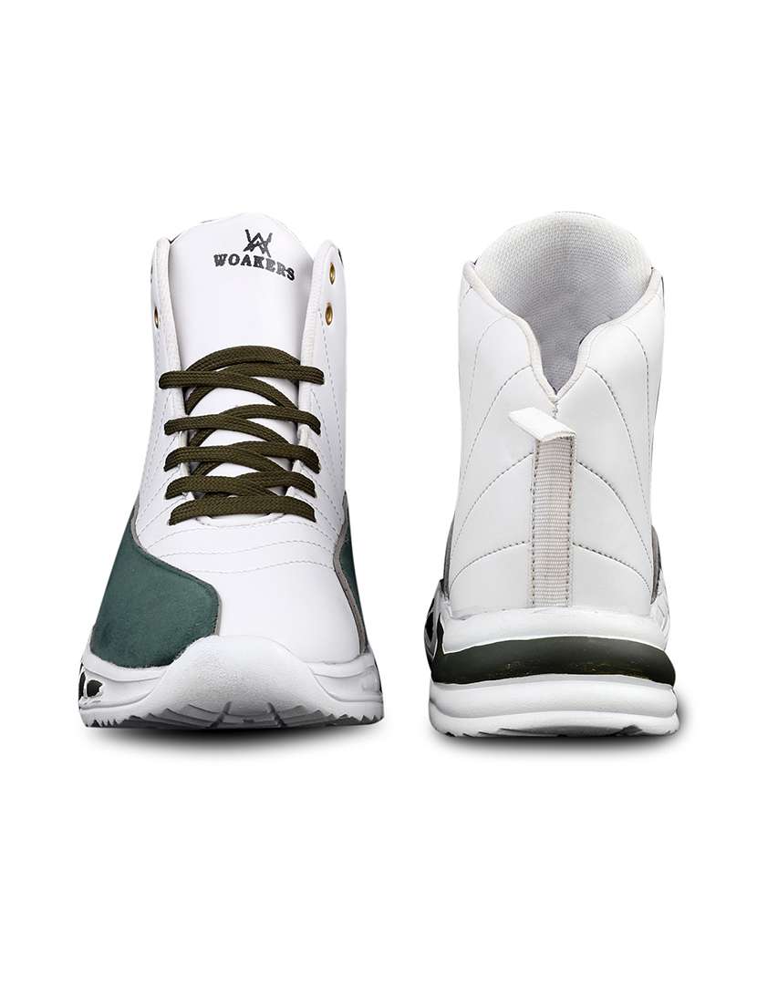 green lace up sport shoe - 18413164 - Standard Image - 3