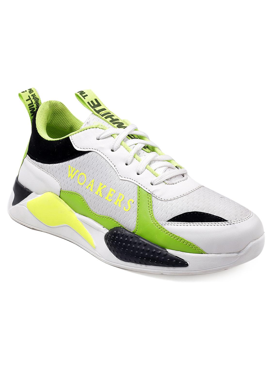 green lace up sport shoe - 18413177 - Zoom Image - 0