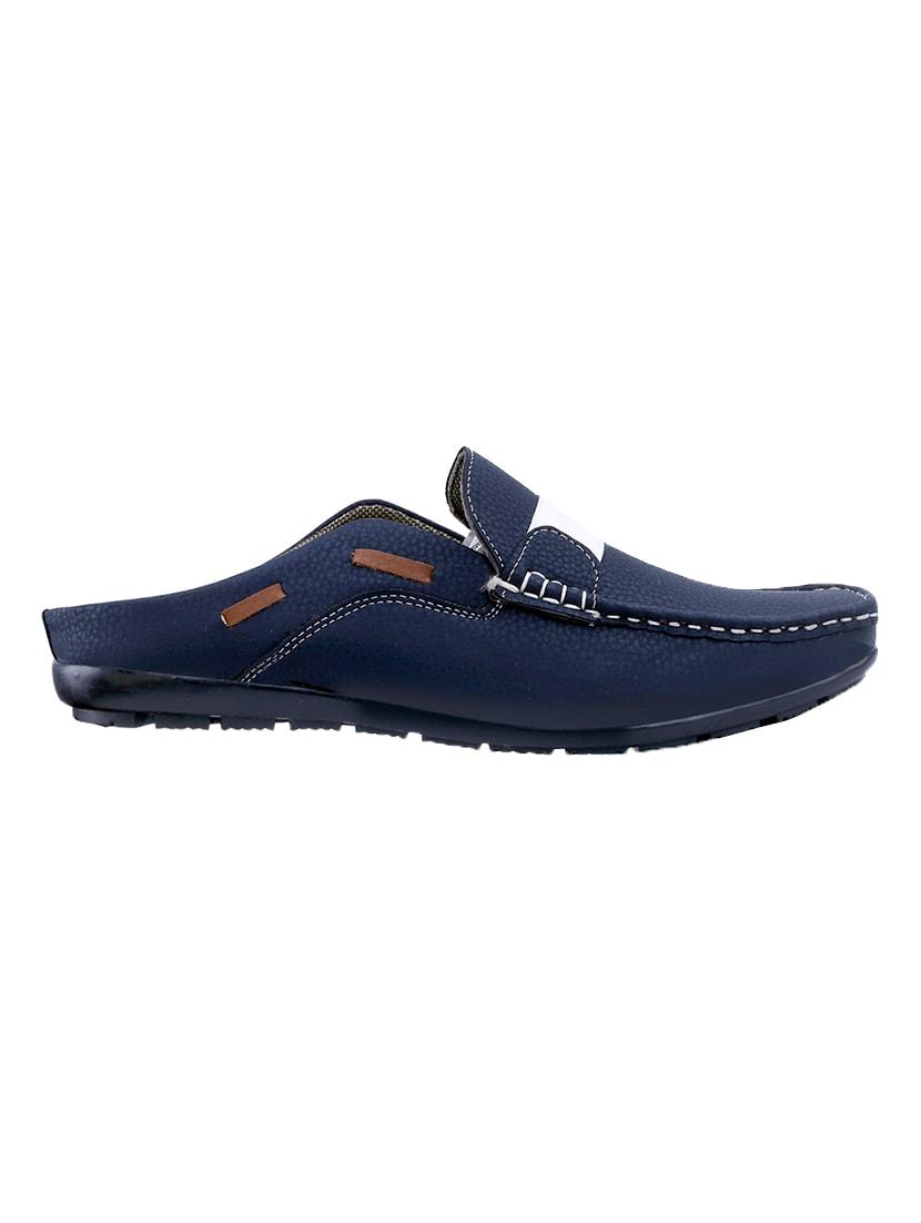navy blue slip on loafers - 18413197 - Standard Image - 3
