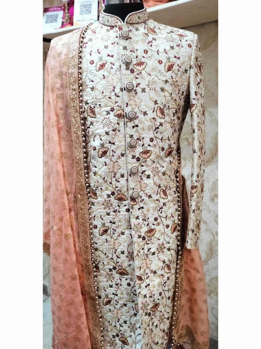 sherwani set for men - 18413299 - Zoom Image - 0