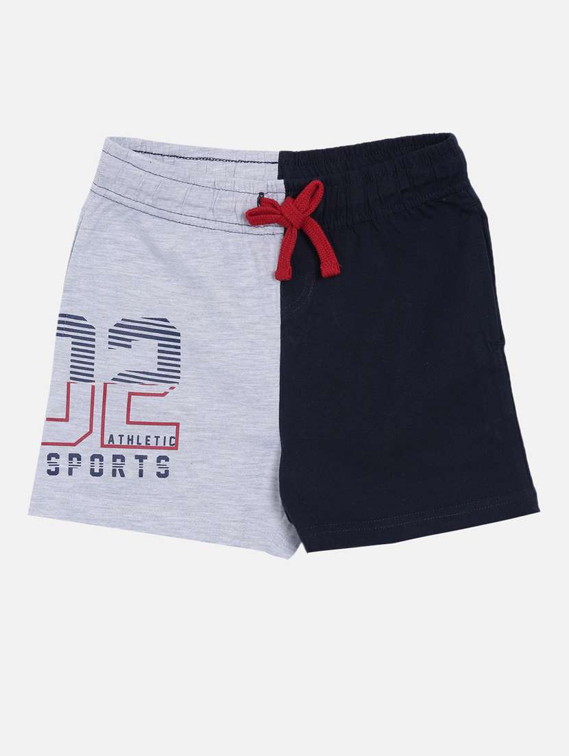 boys round neck shorts set  - 18414142 -  Standard Image - 3