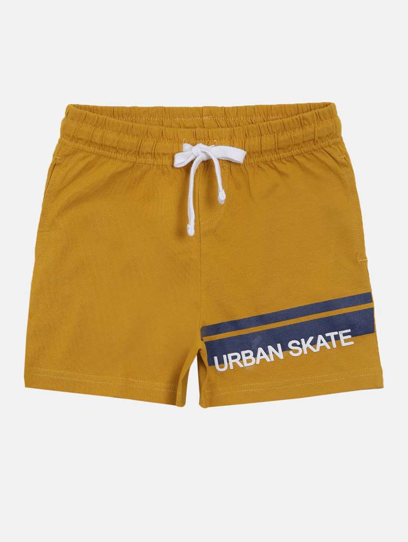 boys round neck color block shorts set  - 18414143 -  Standard Image - 3