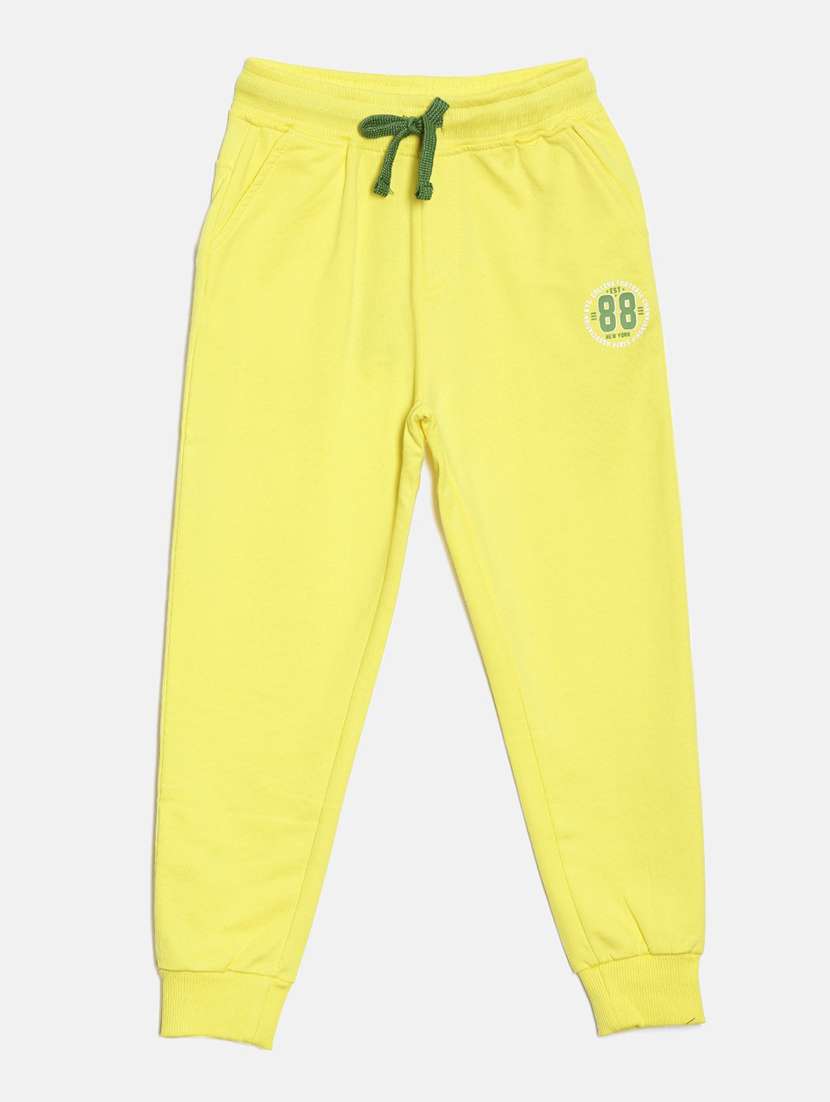 boys typography print t-shirt & jogger set - 18414160 -  Standard Image - 3