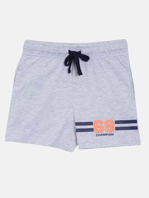 drawstring waist printed shorts - 18414286 -  Standard Image - 0