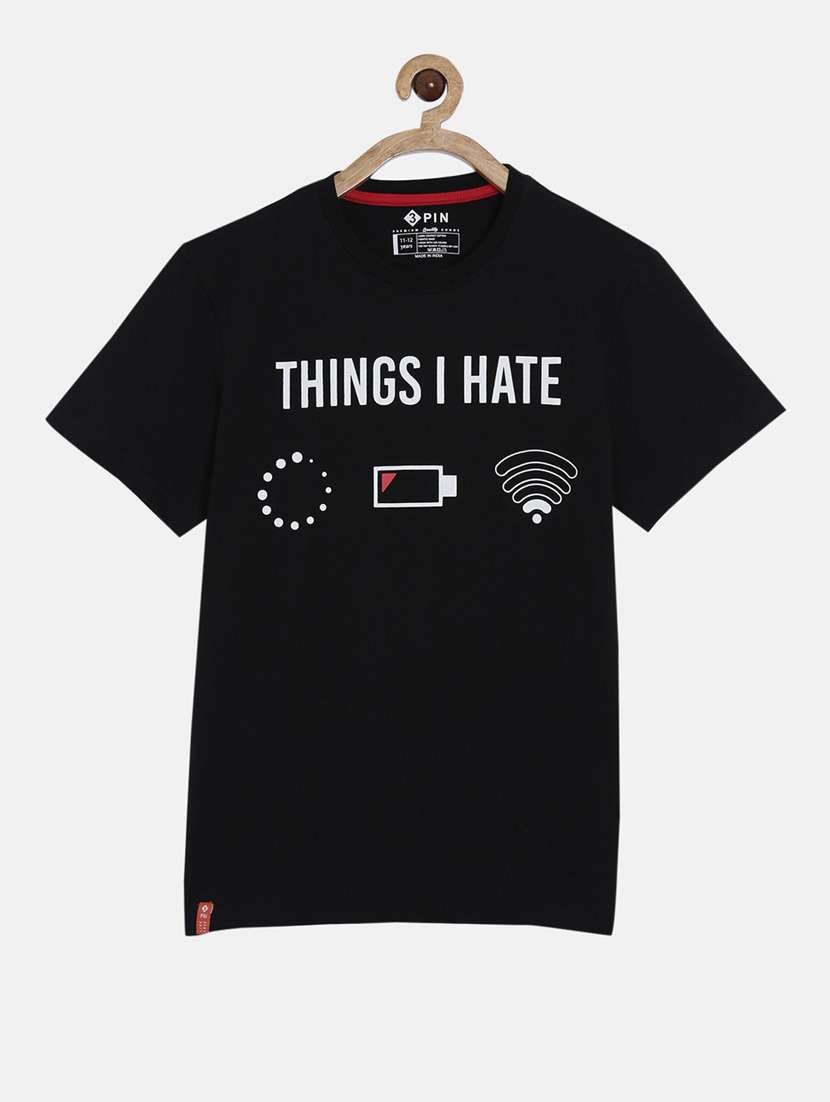 round neck graphic t-shirt - 18414384 - Zoom Image - 0