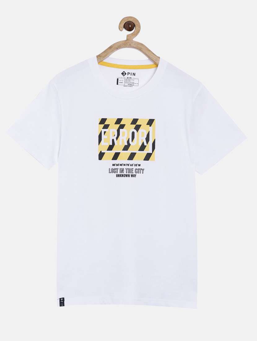 round neck graphic t-shirt - 18414410 -  Zoom Image - 0