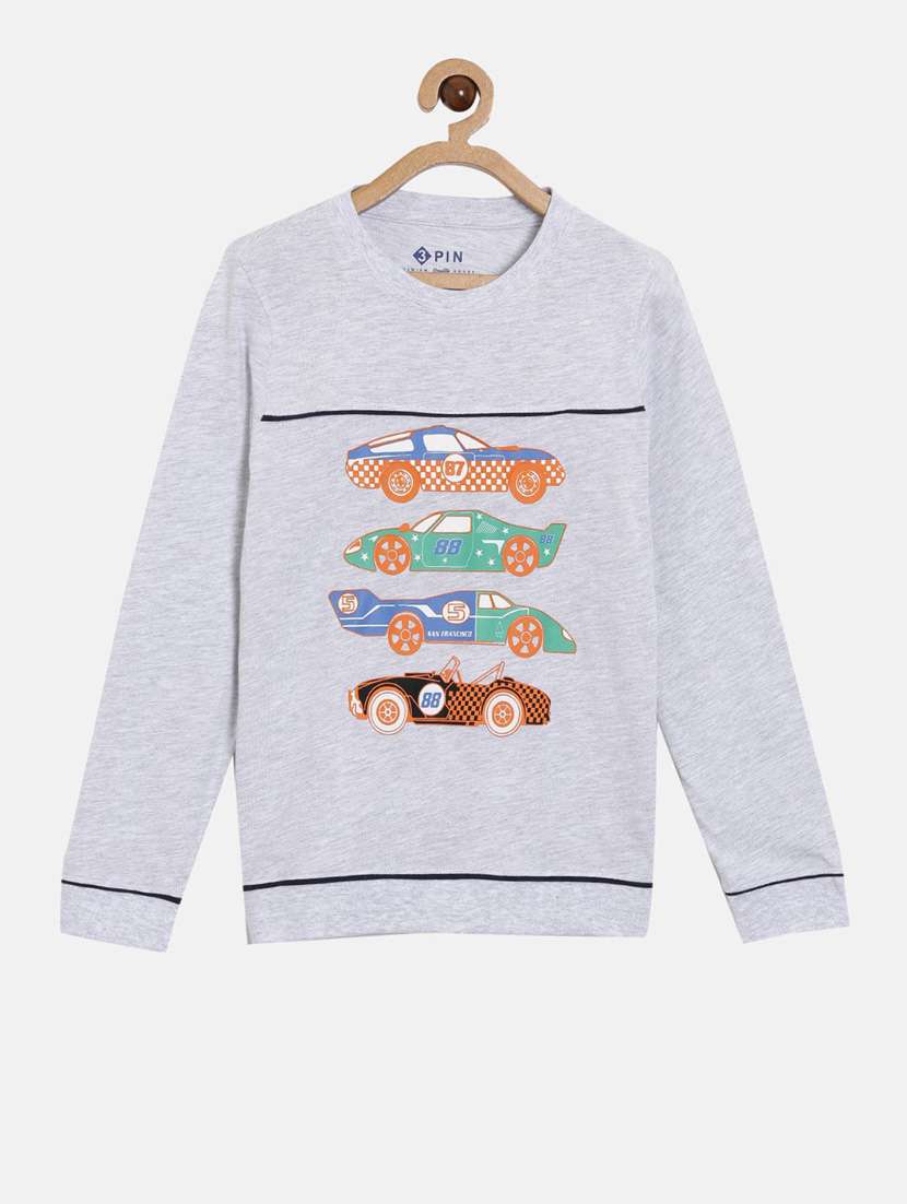 round neck graphic  t-shirt