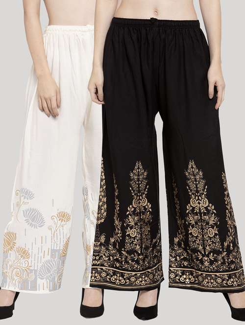 pack of 2 printed palazzo - 18414987 -  Standard Image - 0