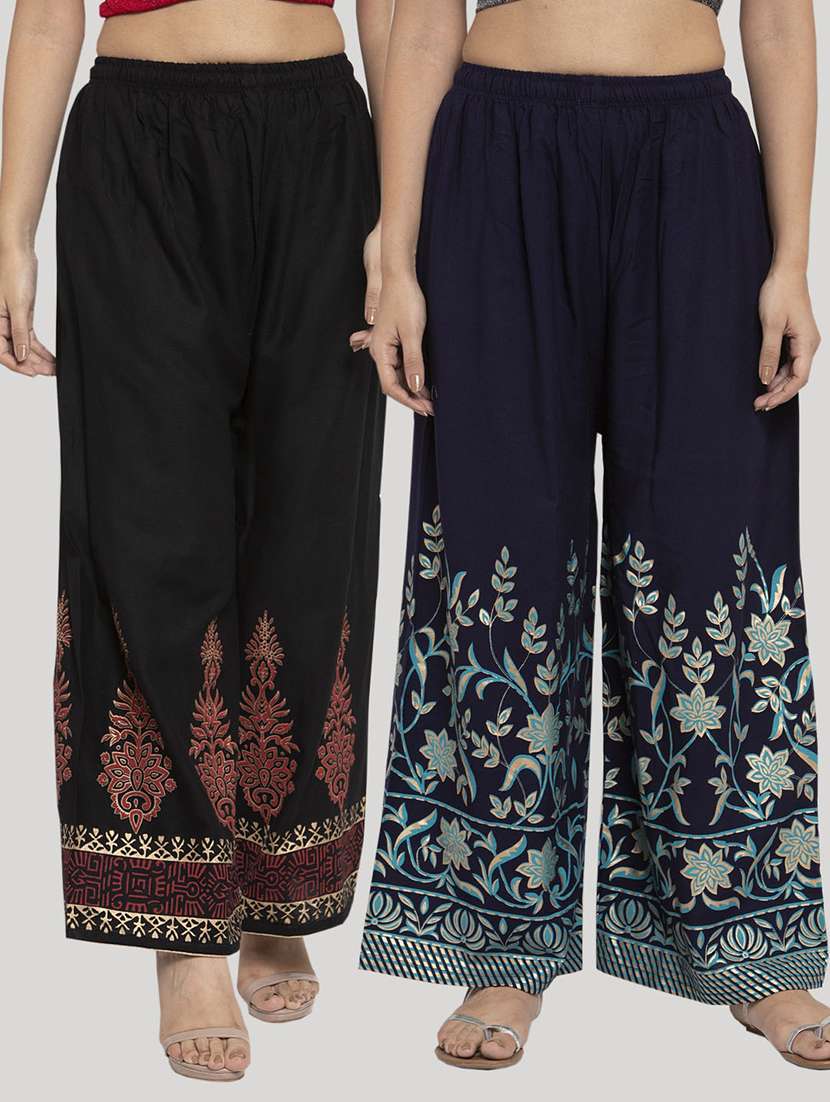 pack of 2 printed palazzo - 18415047 -  Zoom Image - 0