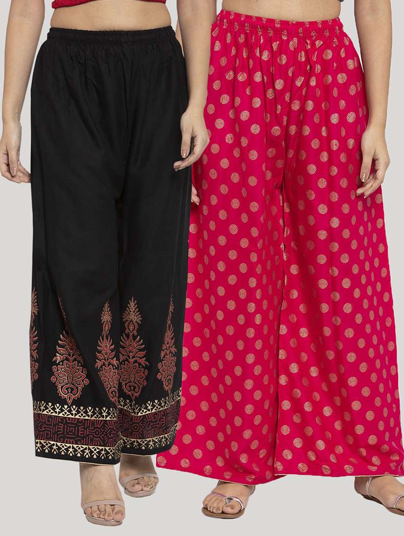 set of 2 pcs printed palazzo