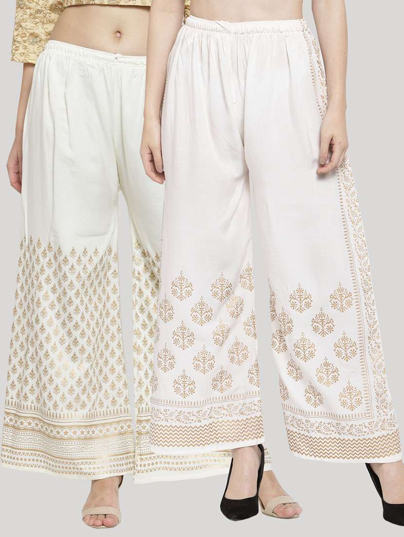 set of 2 pcs printed palazzo
