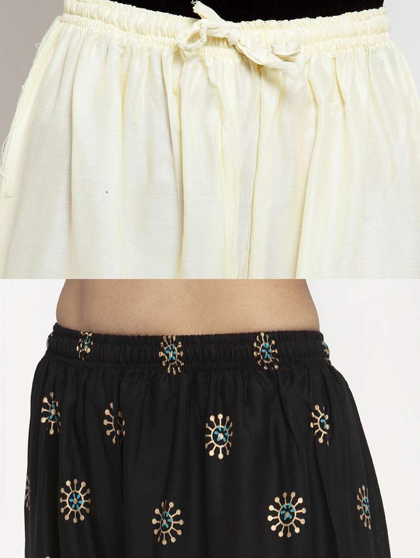 set of 2 pcs printed palazzo - 18415076 -  Standard Image - 3