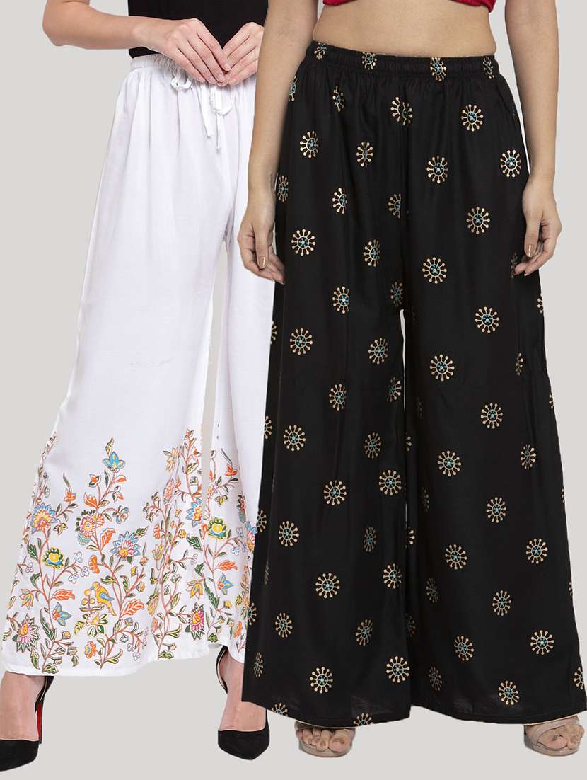 set of 2 pcs printed palazzo