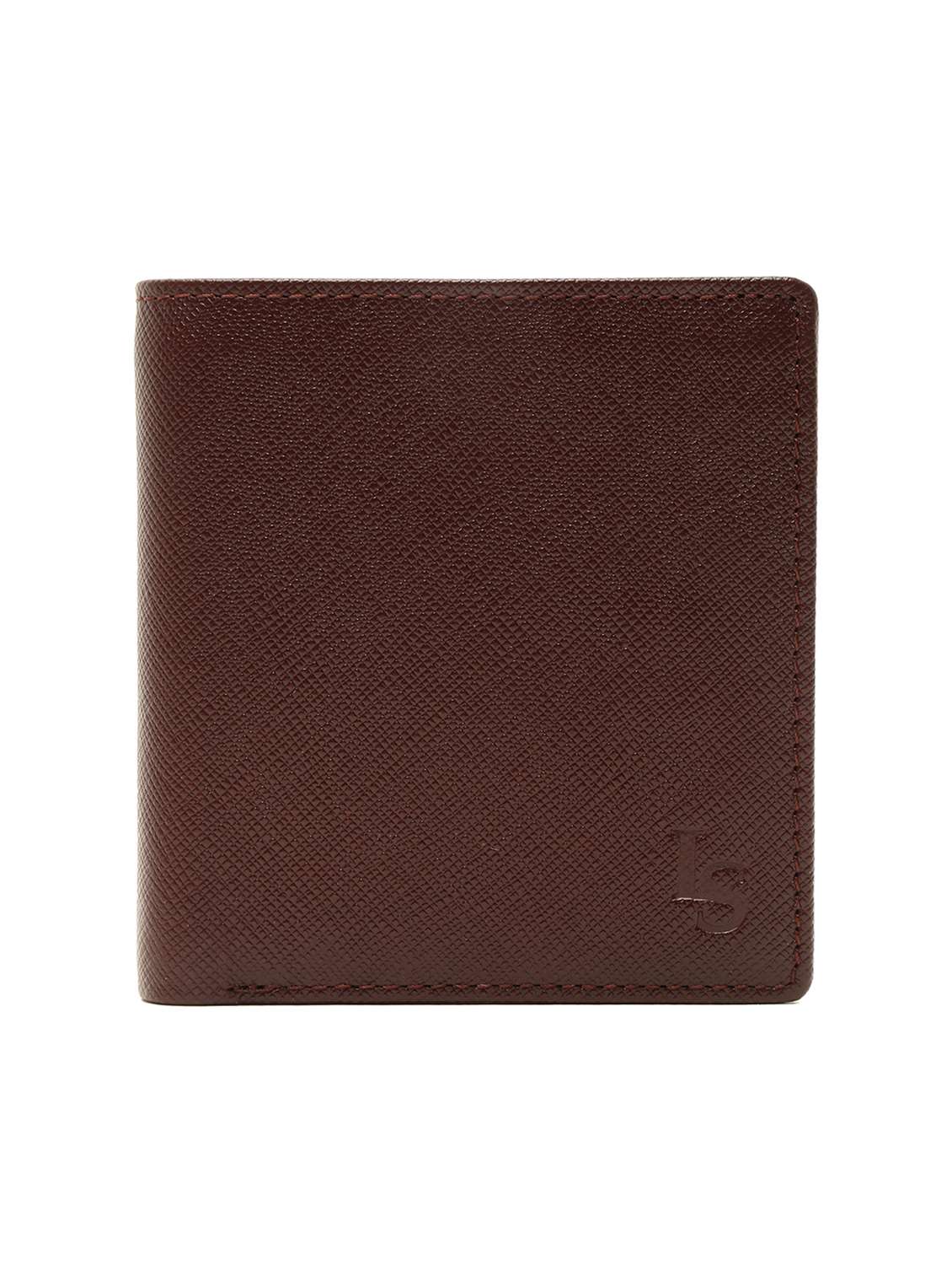 brown solid wallet