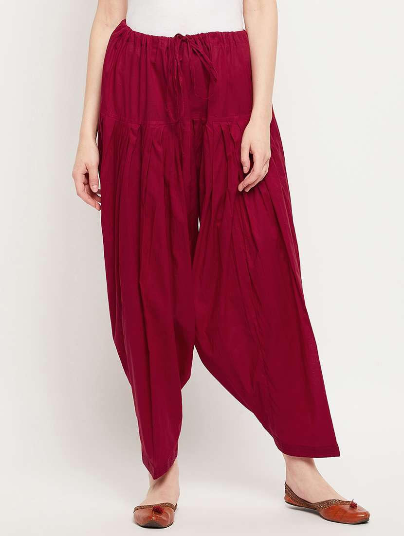 red cotton salwar salwars