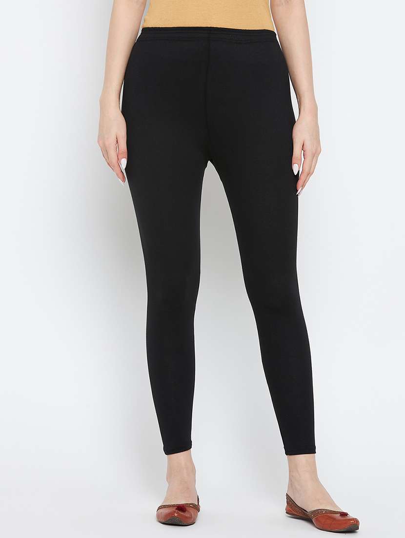mid rise solid legging