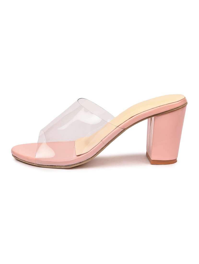pink slip on sandal - 18417043 - Zoom Image - 0