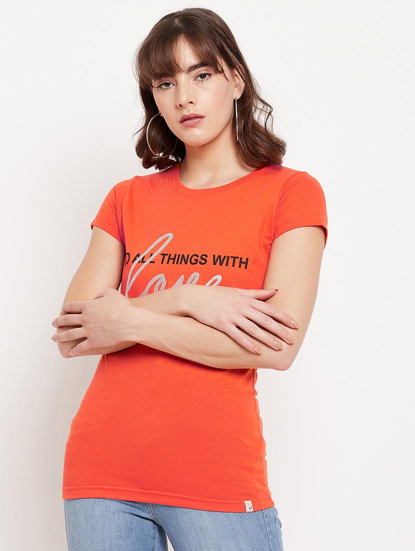 round neck graphic tee - 18417237 - Zoom Image - 0