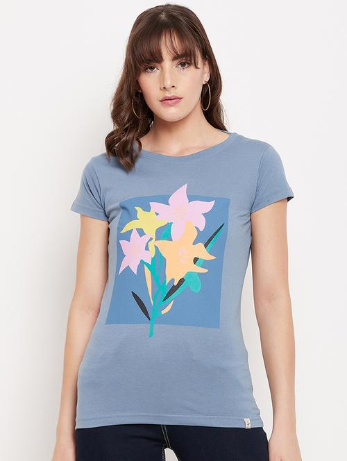 round neck graphic tee - 18417241 - Standard Image - 0