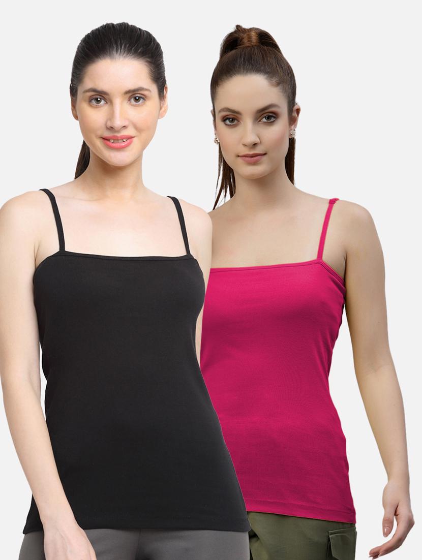 pack of 2 solid camisole