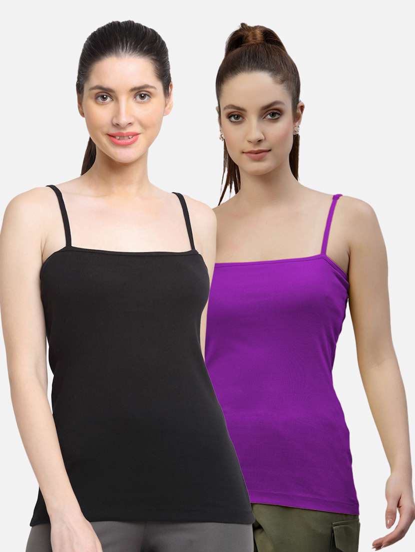 pack of 2 solid camisole