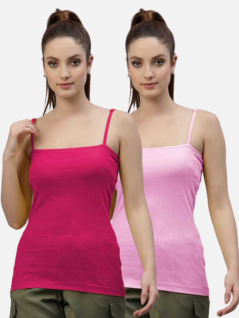 pack of 2 solid camisole