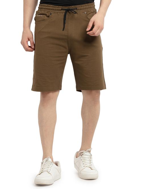 olive-green solid short - 18418549 - Standard Image - 0