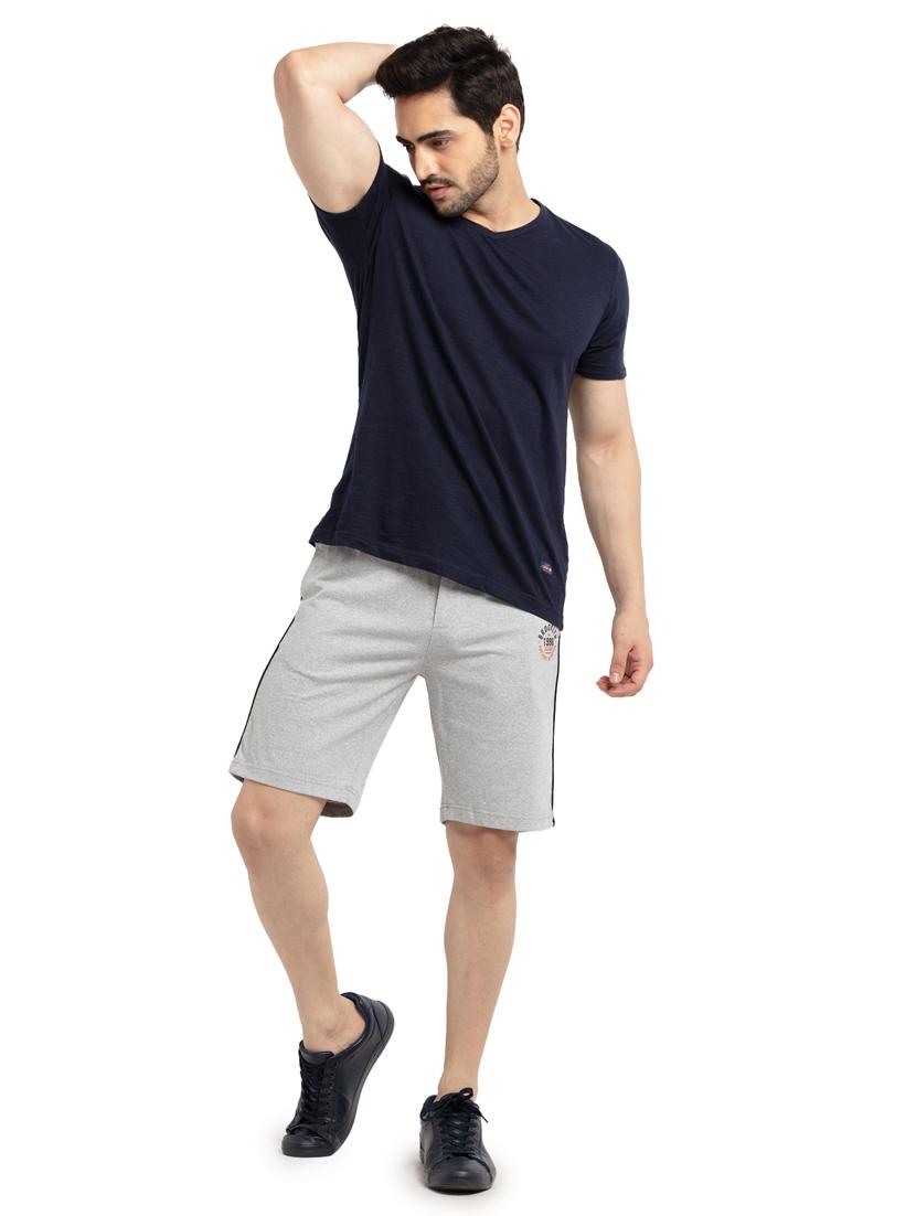 grey solid short - 18418553 - Standard Image - 3