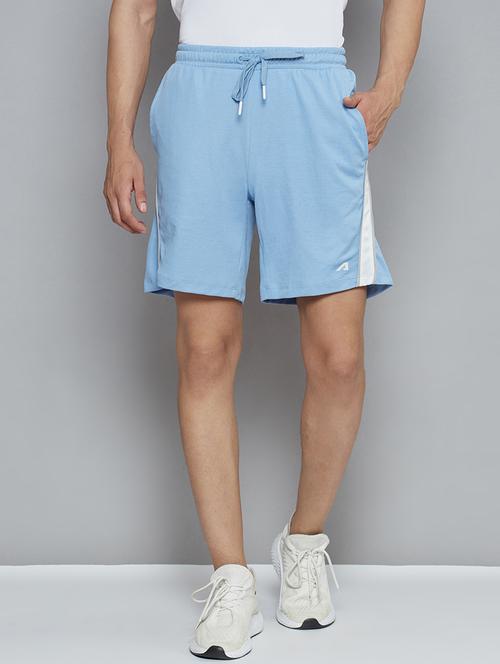 blue solid short - 18420041 - Standard Image - 0