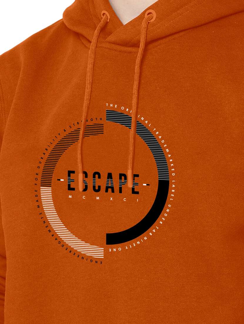 orange chest print sweatshirt - 18421561 -  Standard Image - 3