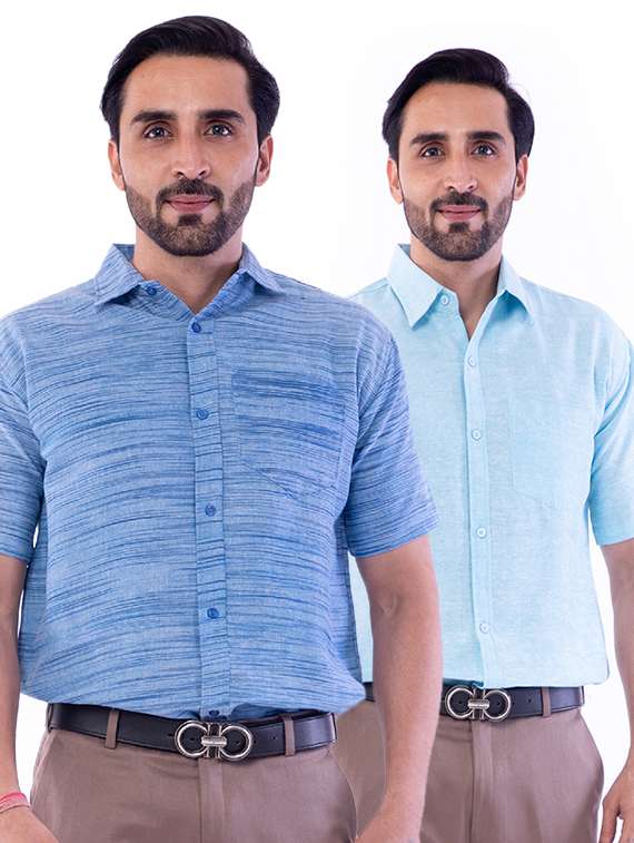 mens solids formal shirt