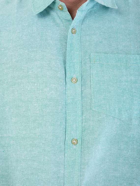 mens solids formal shirt - 18422983 -  Standard Image - 5