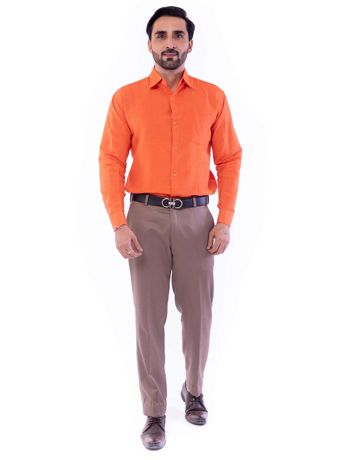 mens solid casual shirt - 18423041 -  Standard Image - 3