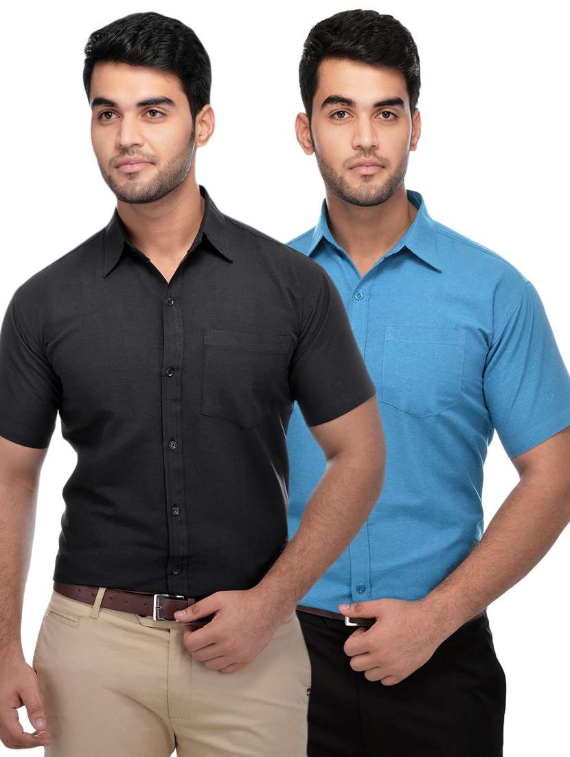 mens solids formal shirt