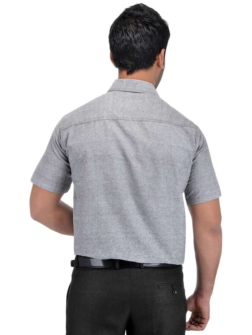 mens solids formal shirt - 18423188 -  Standard Image - 3