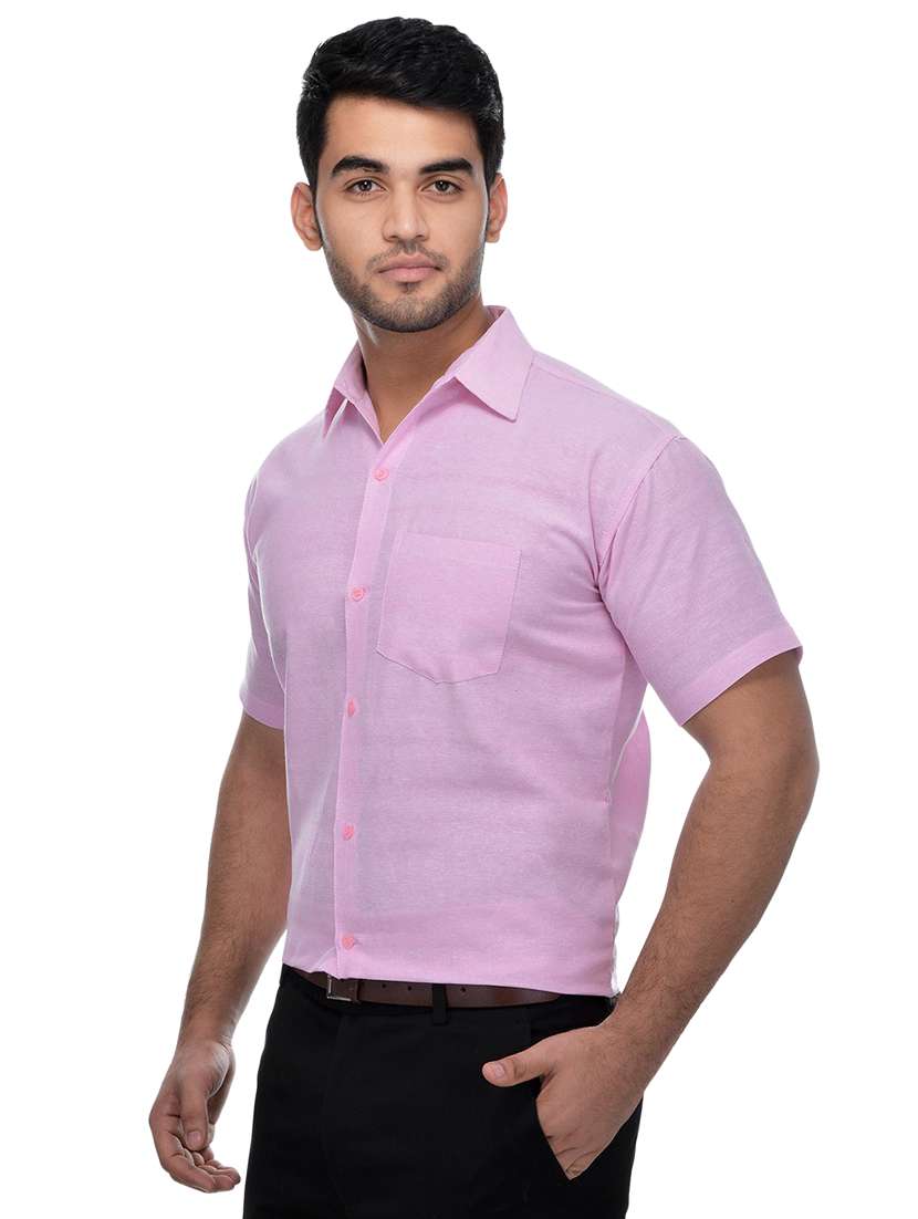 mens solids formal shirt - 18423188 -  Standard Image - 5