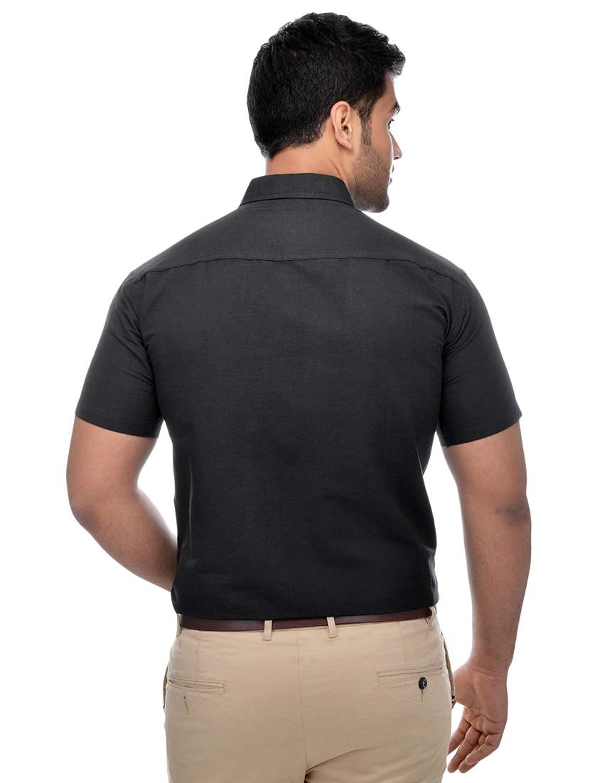 mens solids formal shirt - 18423225 -  Standard Image - 3