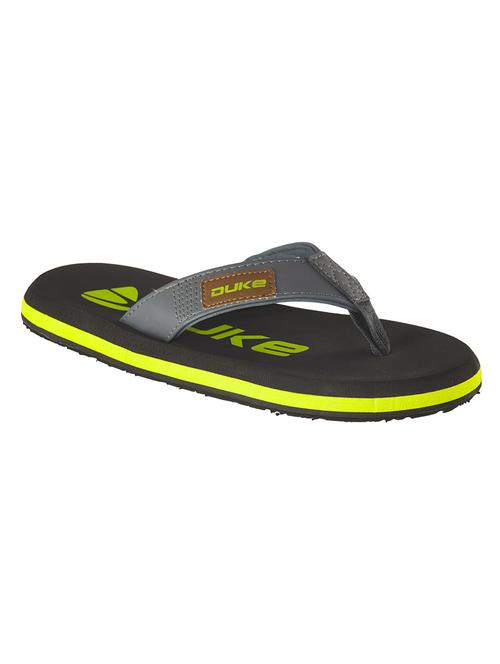 grey pu slip on flip flops - 18423725 -  Standard Image - 0