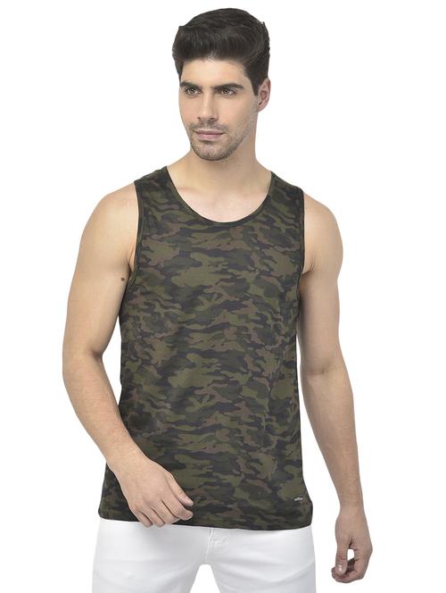 olive camouflage vest - 18423969 - Standard Image - 0