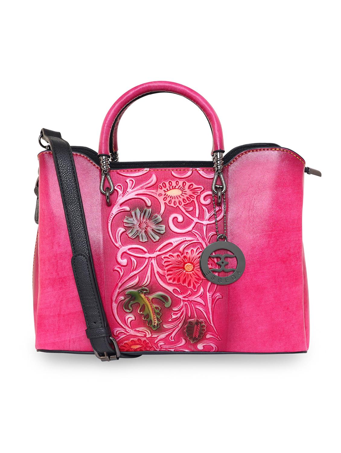 pink floral regular handbag - 18424749 - Zoom Image - 0