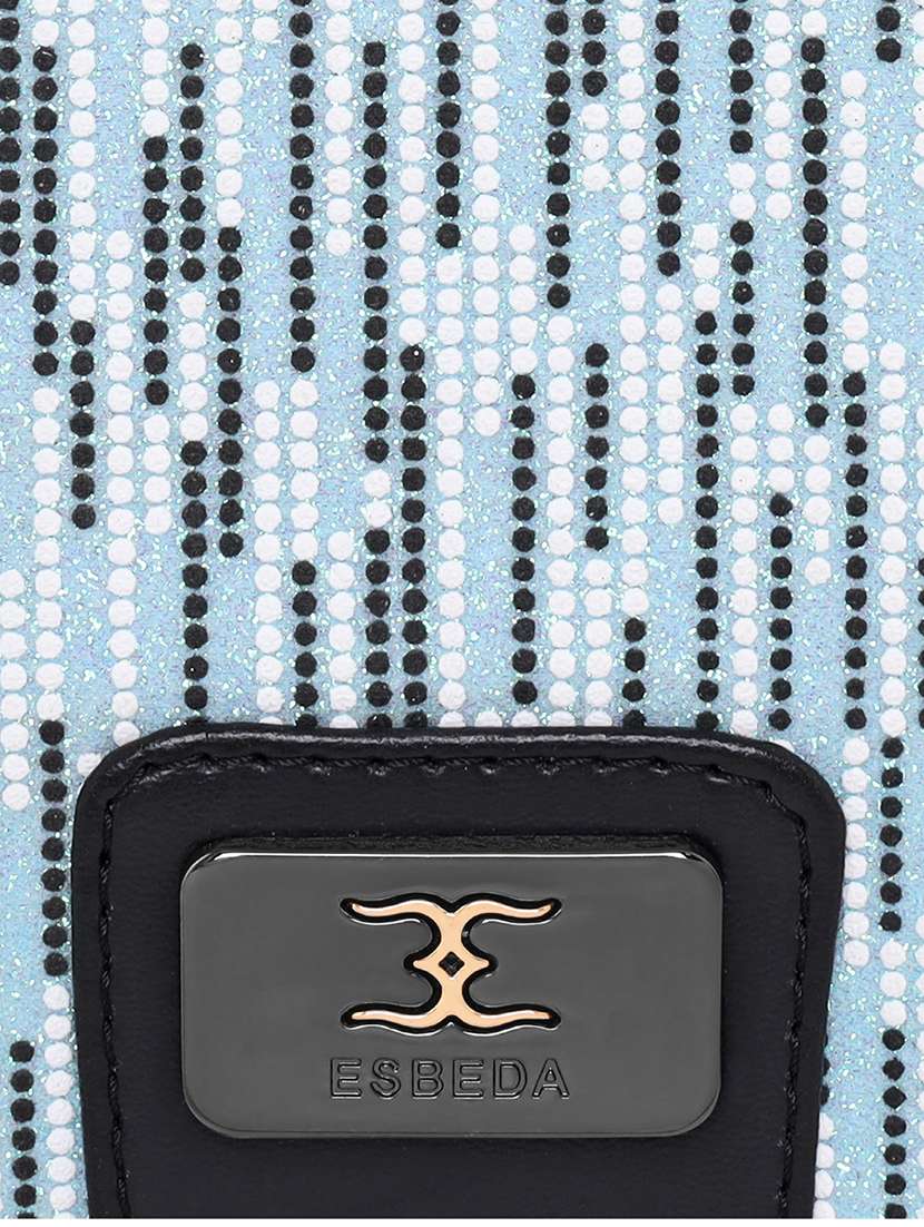 blue printed regular handbag - 18424776 -  Standard Image - 3