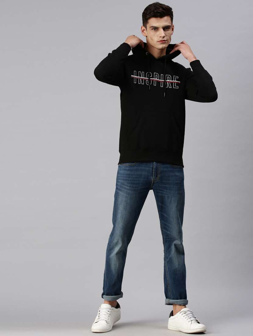 mens chest print sweatshirt - 18425735 -  Standard Image - 3