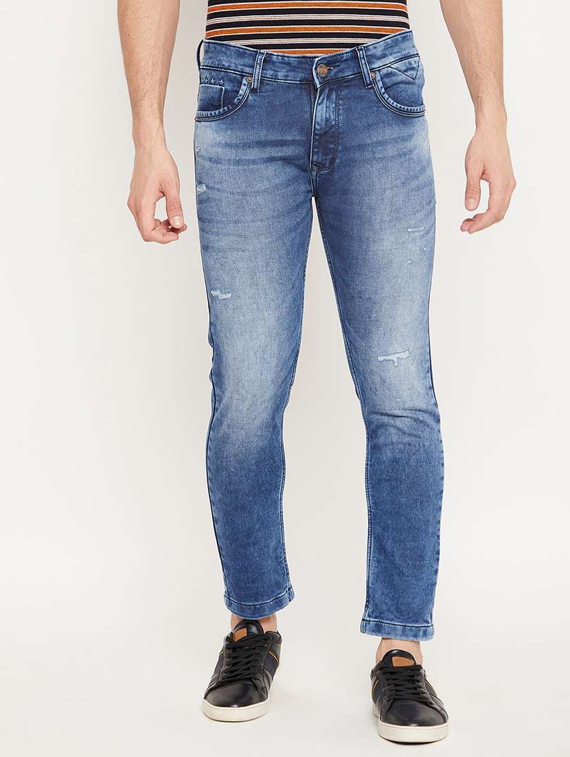 light blue light washed denim jean - 18425904 - Zoom Image - 0